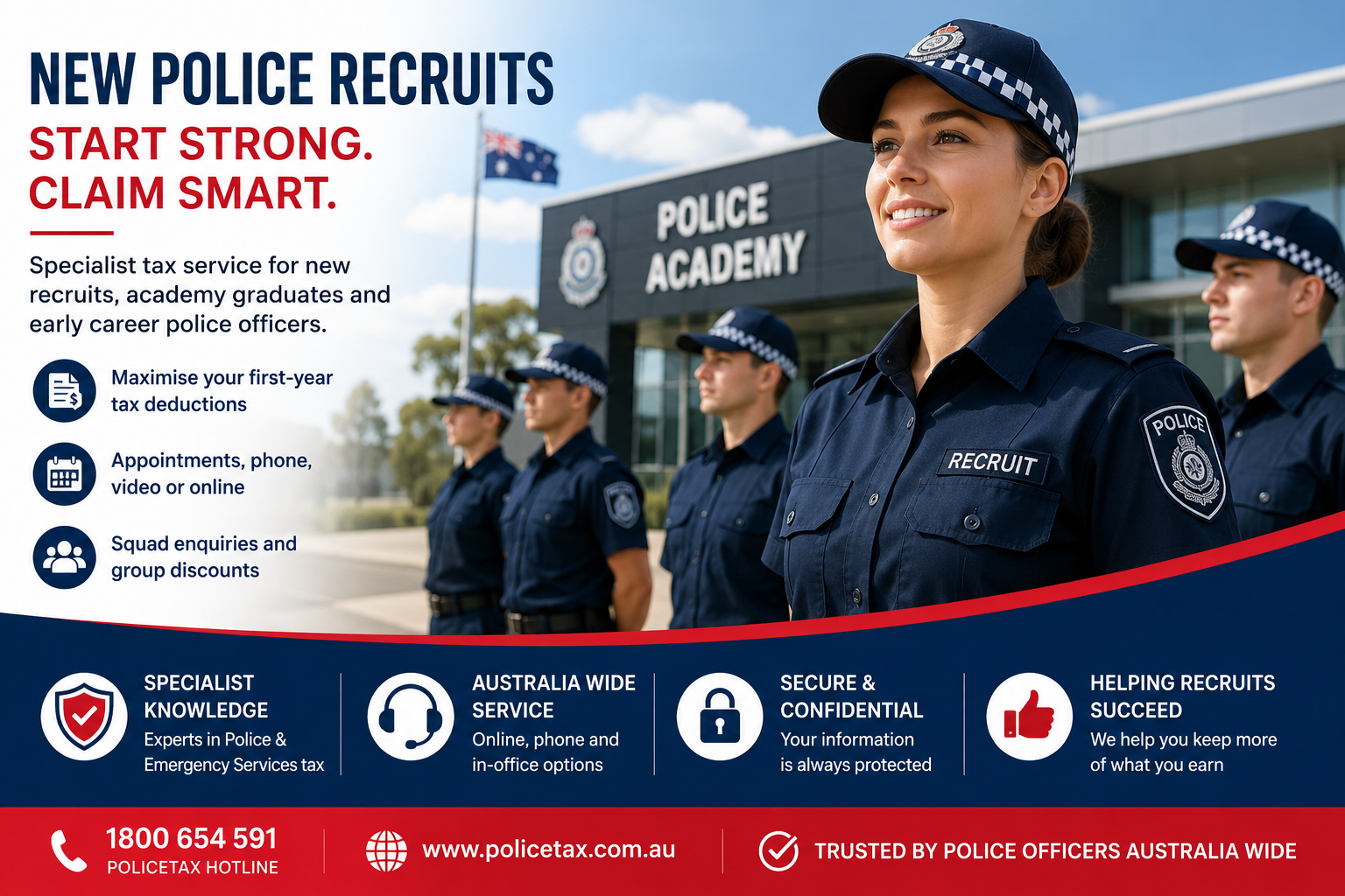 PoliceTax New Recruit Service
